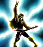 The_Viking_God_of_Rock_by.red